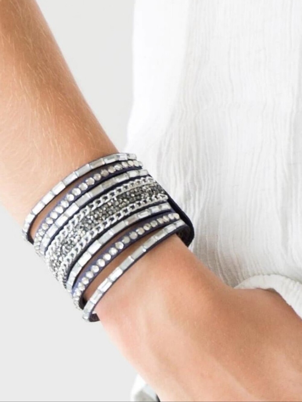 Paparazzi Rhinestone Rumble Brown Cuff Bracelet New